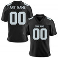 Custom American Football Jersey Black Personalized Football Shirt with Team Name Number for Adult Kids Sports Fans