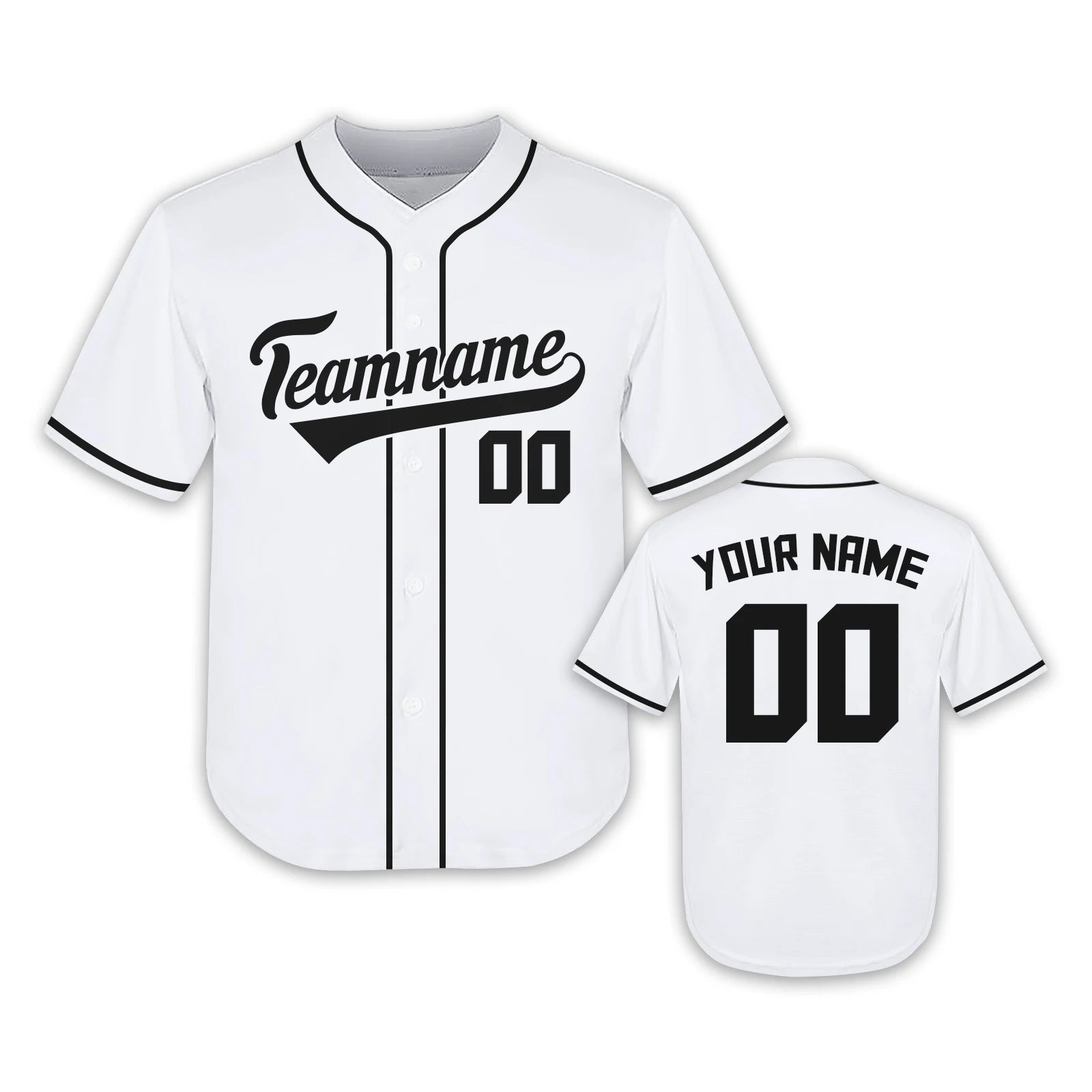 Custom Kids Baseball Jersey Personalized Plain Baseball Uniform with Printed Name Number Baseball Team Shirt Youth Fans Gift