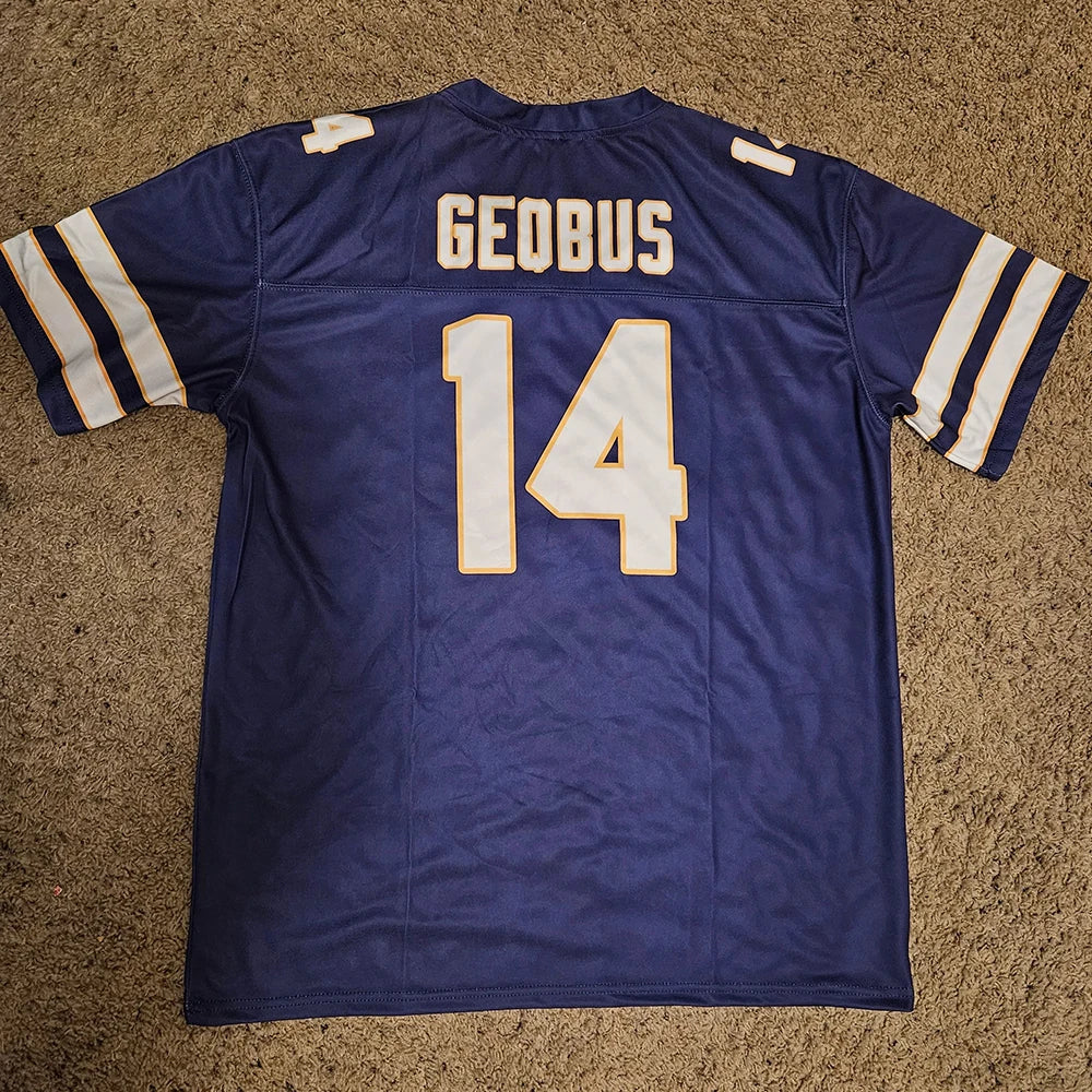 Custom Purple American Football Jersey Personalized Team Name Number Football Shirt for Men Women Youth Kids Fans