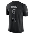 T.Titans #1 Cameron Ward Black 2026 Salute to Service Stitched Limited Football jersey MWATKINS