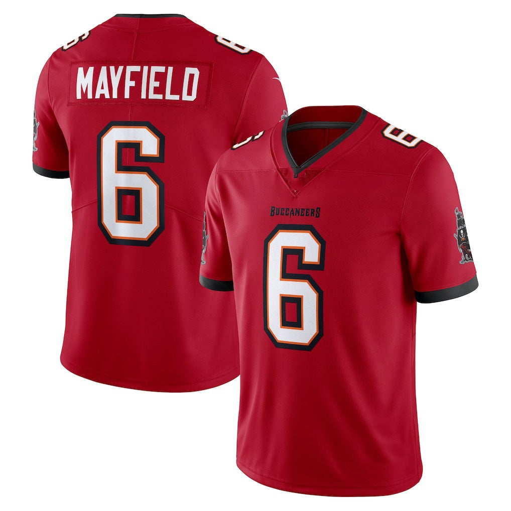 TB.Buccaneers #6 Baker Mayfield Red Vapor Untouchable Limited Stitched Football Jerseys