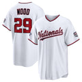 Washington Nationals #29 James Wood 2026 All-Star Game White Replica Stitched Baseball Jerseys