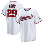 Washington Nationals #29 James Wood 2026 All-Star Game White Replica Stitched Baseball Jerseys