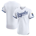 Kansas City Royals White MWATKINS Home Limited Jersey