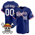 Custom Texas Rangers x One Piece Royal MWATKINS Vapor Premier Limited Jersey - Stitched