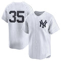 New York Yankees #35 Cody Bellinger White MWATKINS 2024 Home Limited Stitched Jersey