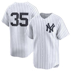 New York Yankees #35 Cody Bellinger White MWATKINS 2024 Home Limited Stitched Jersey