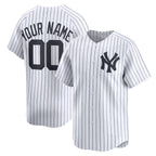 Custom New York Yankees White MWATKINS Home Limited Jersey