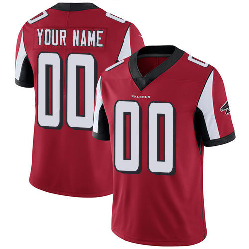 Custom A.Falcons Home Red MWATKINS Vapor Untouchable Limited Jersey