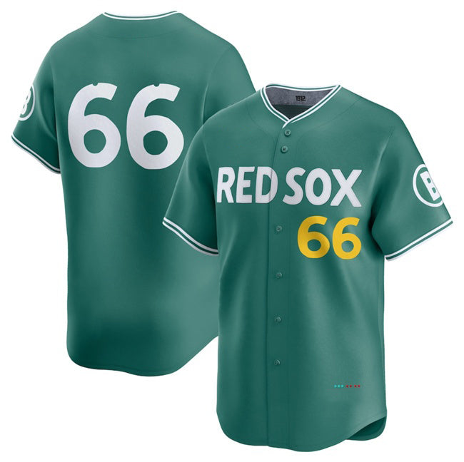 Boston Red Sox #66 Brayan Bello Green MWATKINS 2025 City Connect Limited Stitched Jersey