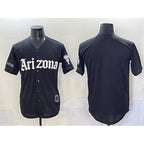 Arizona Diamondbacks Blank Black MWATKINS 'Gothic Desert Fang Edition' Vapor Premier Limited Stitched Jersey