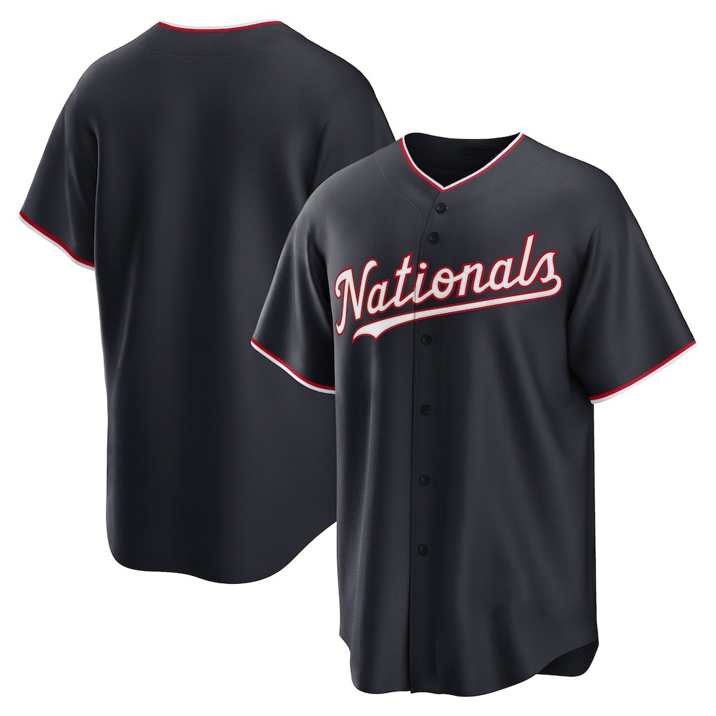 Washington Nationals Navy MWATKINS Alternate Replica Jersey