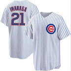 Chicago Cubs #21 Sh¨­ta Imanaga White MWATKINS Cool Base Stitched Baseball Jersey