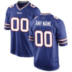 Custom B.Bills Royal MWATKINS Game Jersey