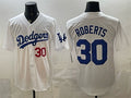 Los Angeles Dodgers #30 Dave Roberts White MWATKINS 2026 Home Limited Stitched Jersey