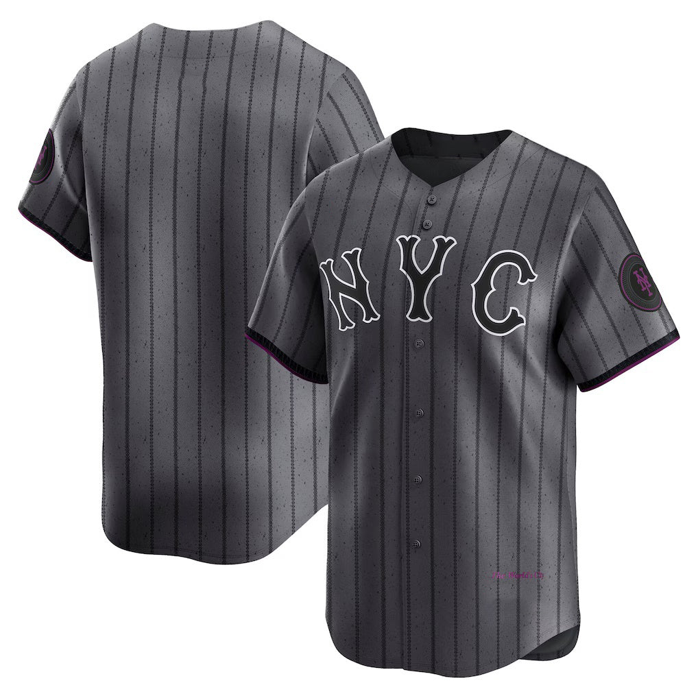New York Mets Gray MWATKINS City Connect Limited Jersey