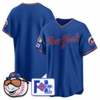 New York Mets Blank Royal MWATKINS 2025 Spring Training Stitched Jersey