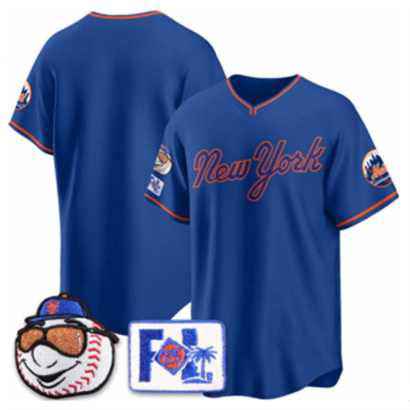 New York Mets Blank Royal MWATKINS 2025 Spring Training Stitched Jersey