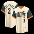 Baltimore Orioles #2 Gunnar Henderson Natural MWATKINS 2026 City Connect Stadium Jersey