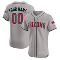 Custom Arizona Diamondbacks 2024 Flex Base Jersey ¨C All Stitched-Gray MWATKINS