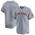 New York Mets Blank 2024 Gray MWATKINS Away Limited Stitched Jersey