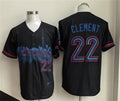 Toronto Blue Jays #22 Ernie Clement Navy MWATKINS 2024 City Connect Limited Stitched Jersey