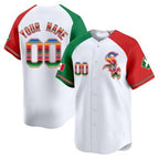Custom Chicago White Sox Mexico Vapor Premier Limited Jersey V2- White MWATKINS