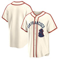 San Francisco Giants Blank Cream MWATKINS 2024 Rickwood Classic Stitched Jersey