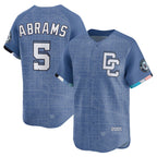 Washington Nationals #5 CJ Abrams Blue MWATKINS 2025 City Connect Limited Jersey