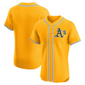 Oakland Athletics Gold MWATKINS Alternate 2 Elite Jersey
