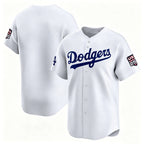 Los Angeles Dodgers White MWATKINS USA 250 Limited Stitched Jersey