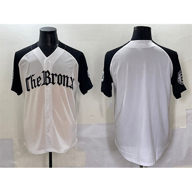 New York Yankees Blank White Black MWATKINS 'Gothic Legacy Edition' Vapor Premier Limited Stitched Jersey
