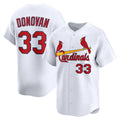 St. Louis Cardinals #33 Brendan Donovan White MWATKINS Home Limited Player Jersey