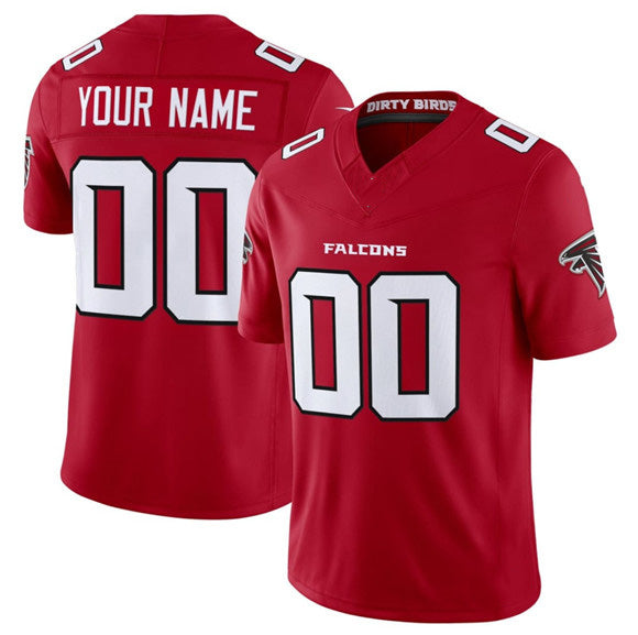 Custom A.Falcons Active Player Red MWATKINS 2026 New F.U.S.E. Vapor Untouchable Limited Stitched Jersey