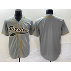 Pittsburgh Pirates Blank Grey MWATKINS Cool Base Stitched Jersey