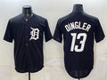 Detroit Tigers #13 Dillon Dingler Black MWATKINS Limited Stitched Jersey
