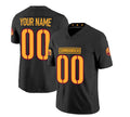 Custom W.Commanders Active Player Black MWATKINS 2023 F.U.S.E. Vapor Limited Stitched Jersey