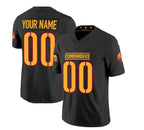 Custom W.Commanders Active Player Black MWATKINS 2023 F.U.S.E. Vapor Limited Stitched Jersey