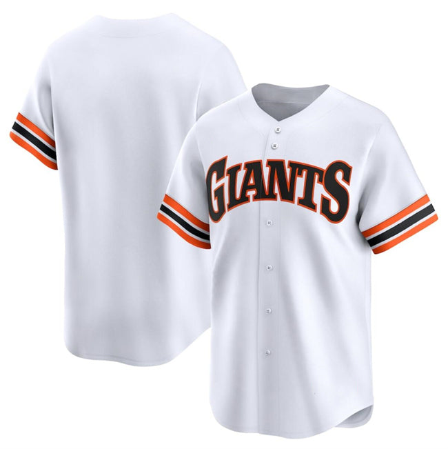 San Francisco Giants Blank White MWATKINS Cooperstown Collection Limited Stitched Jersey