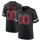 Custom A.Cardinals Black MWATKINS Alternate Game Jersey