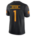 W.Commanders #1 Jahan Dotson Alternate Vapor F.U.S.E. Limited Jersey - Black MWATKINS