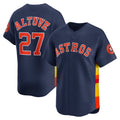 Houston Astros #27 Jose Altuve Navy MWATKINS Alternate Limited Player Jersey
