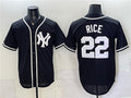 New York Yankees #22 Ben Rice 2026 Fashion Replica Black MWATKINS Out Stitched Jersey