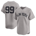 New York Yankees #99 Aaron Judge Gray MWATKINS Road Limited Player Jersey