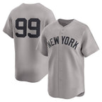 New York Yankees #99 Aaron Judge Gray MWATKINS Road Limited Player Jersey