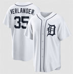 Detroit Tigers #35 Justin Verlander White MWATKINS 2026 Cool Base Stitched Jersey