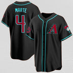 Arizona Diamondbacks #4 Ketel Marte Black MWATKINS 2024 Cool Base Stitched Jersey