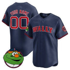 Custom Boston Red Sox Wally Vapor Premier Limited Jersey ¨C Navy MWATKINS
