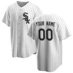 Custom Chicago White Sox White MWATKINS Home Replica Jersey