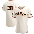 San Francisco Giants #31 LaMonte Wade Jr Cream MWATKINS 2021 Home Player Jersey